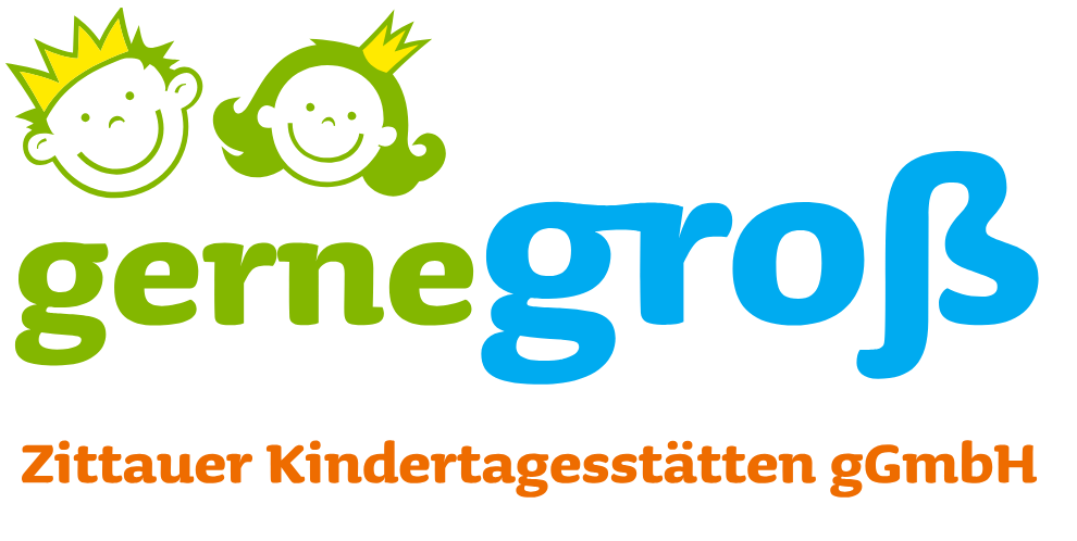 Logo der Zittauer Kindertagesst&auml;tten gGmbH ("Gernegro&szlig;"