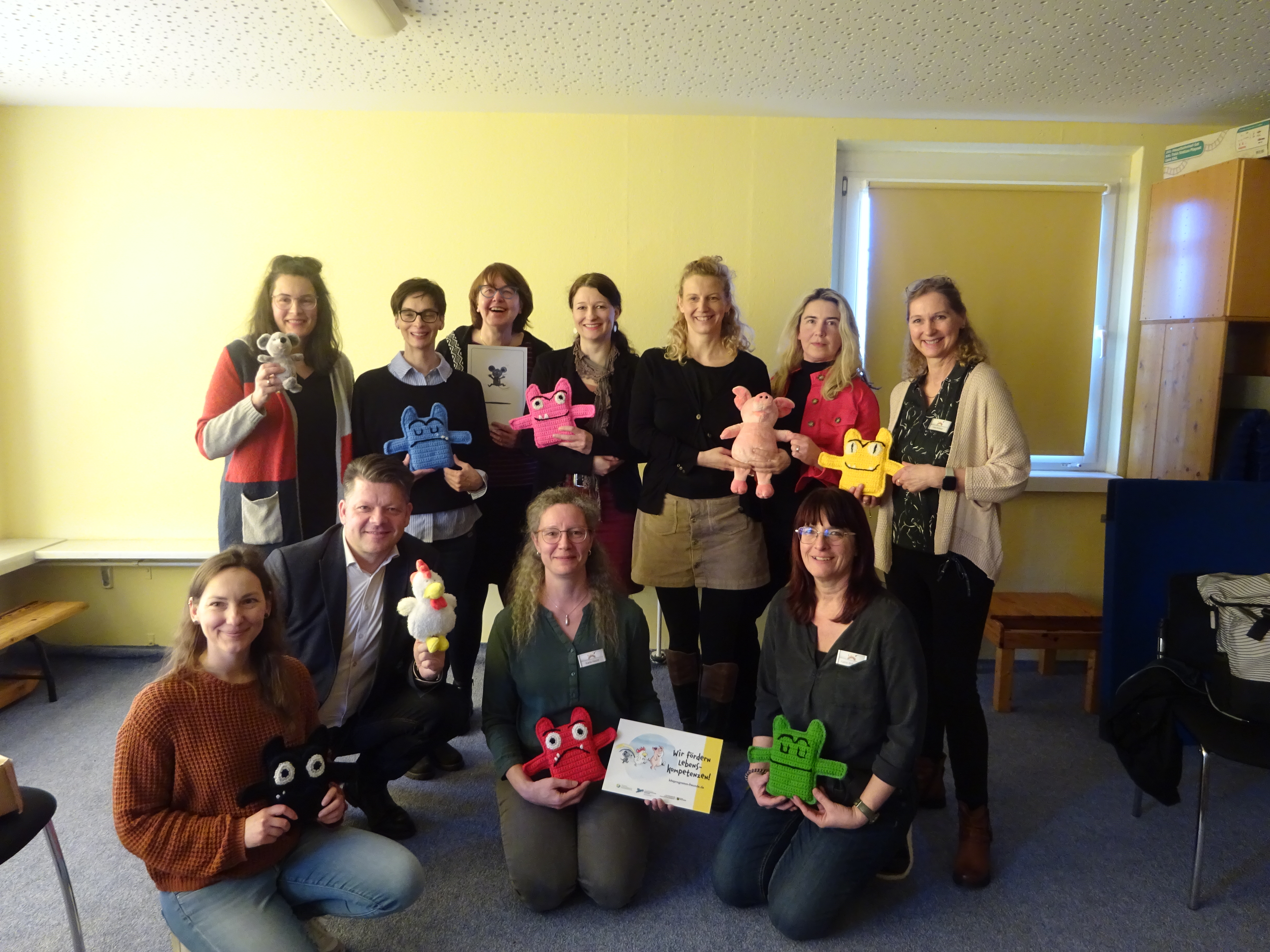 Kita Kinderland wurde mit der FREUNDE-Tafel ausgezeichnet
